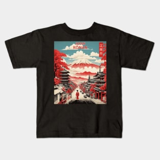 Konan Japan Vintage Poster Tourism Kids T-Shirt